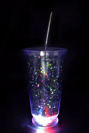 Glitter Light Up Tumbler