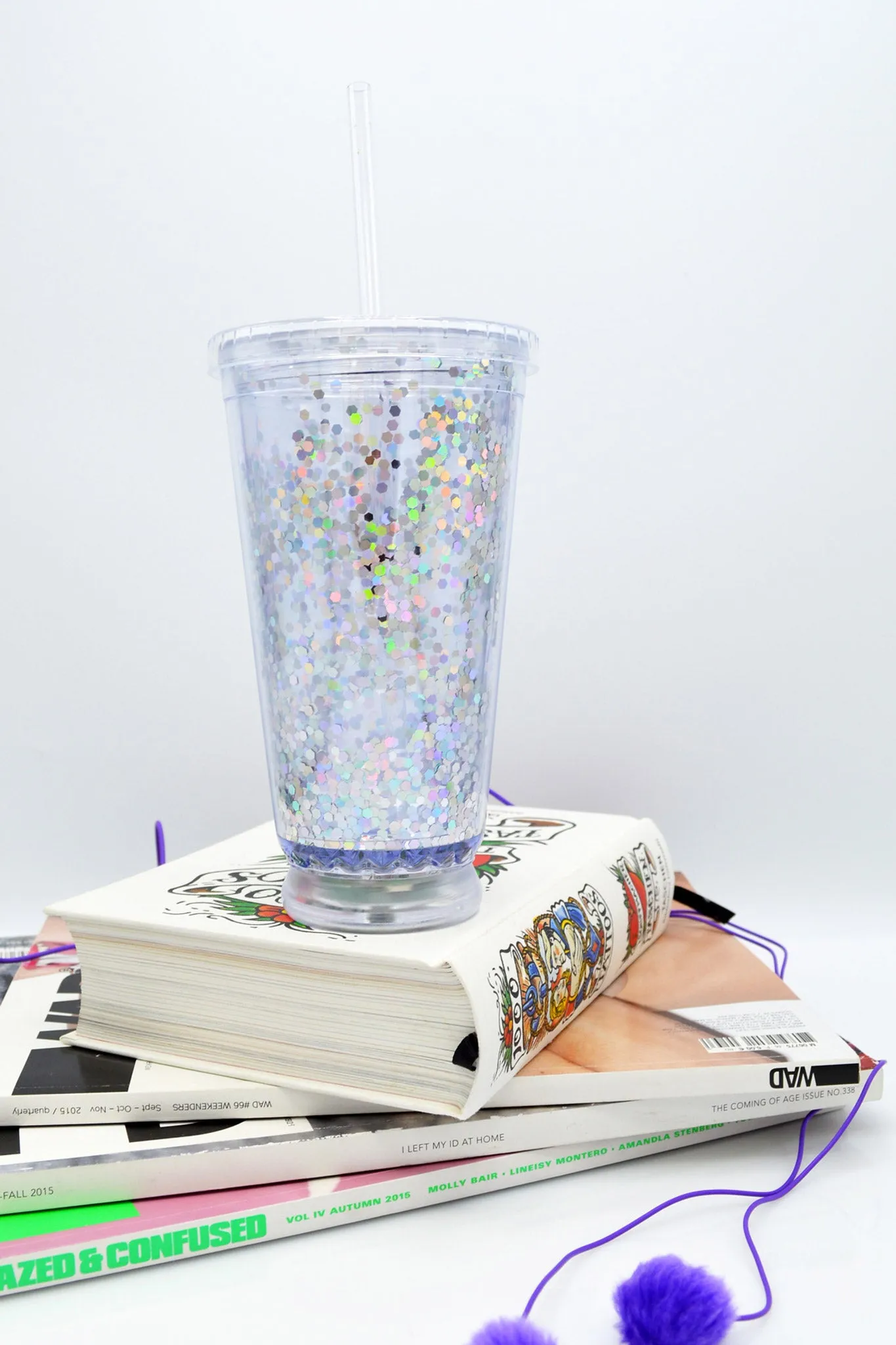 Glitter Light Up Tumbler