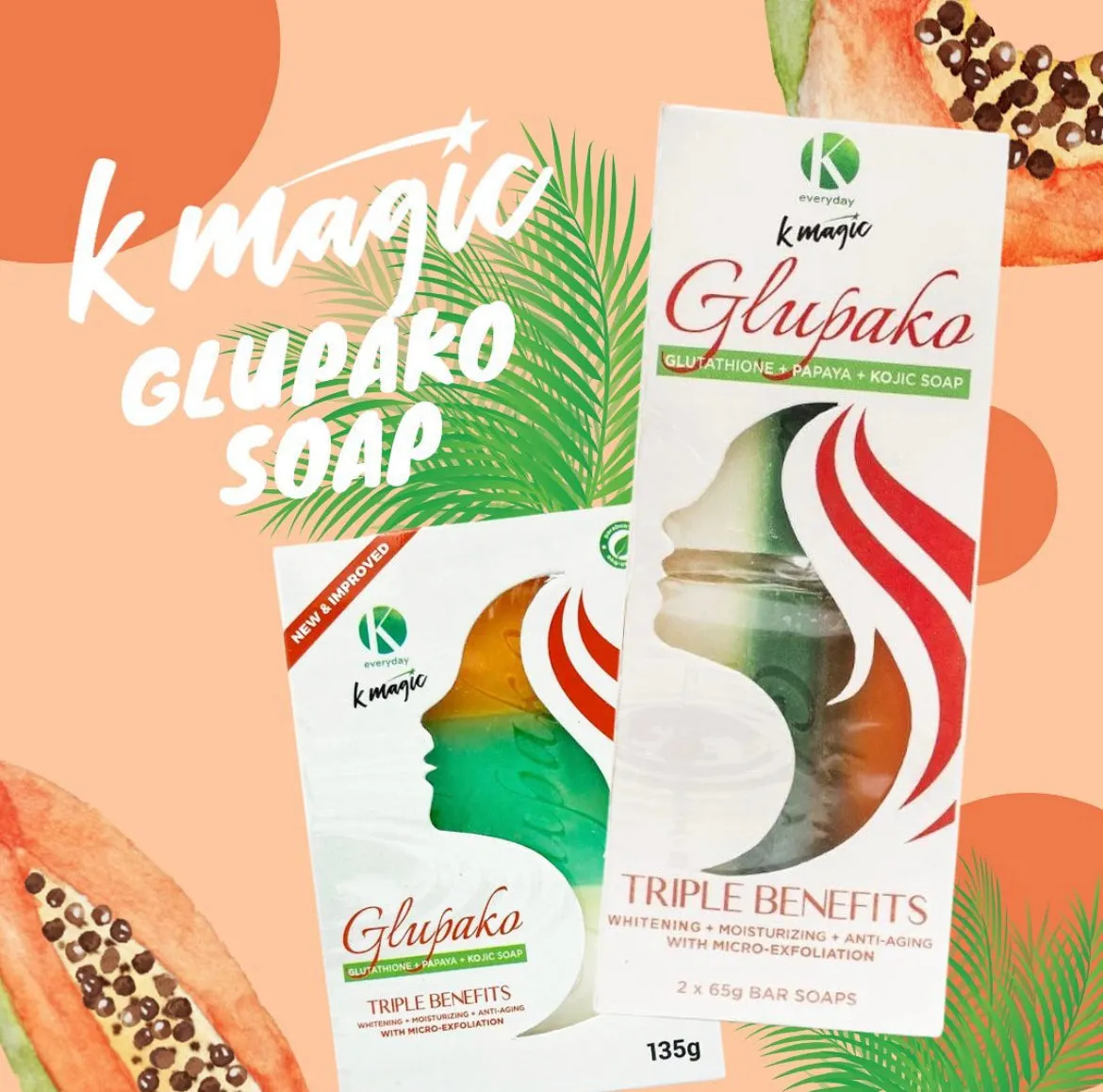 GluPaKo soap ( now in 2 sizes)