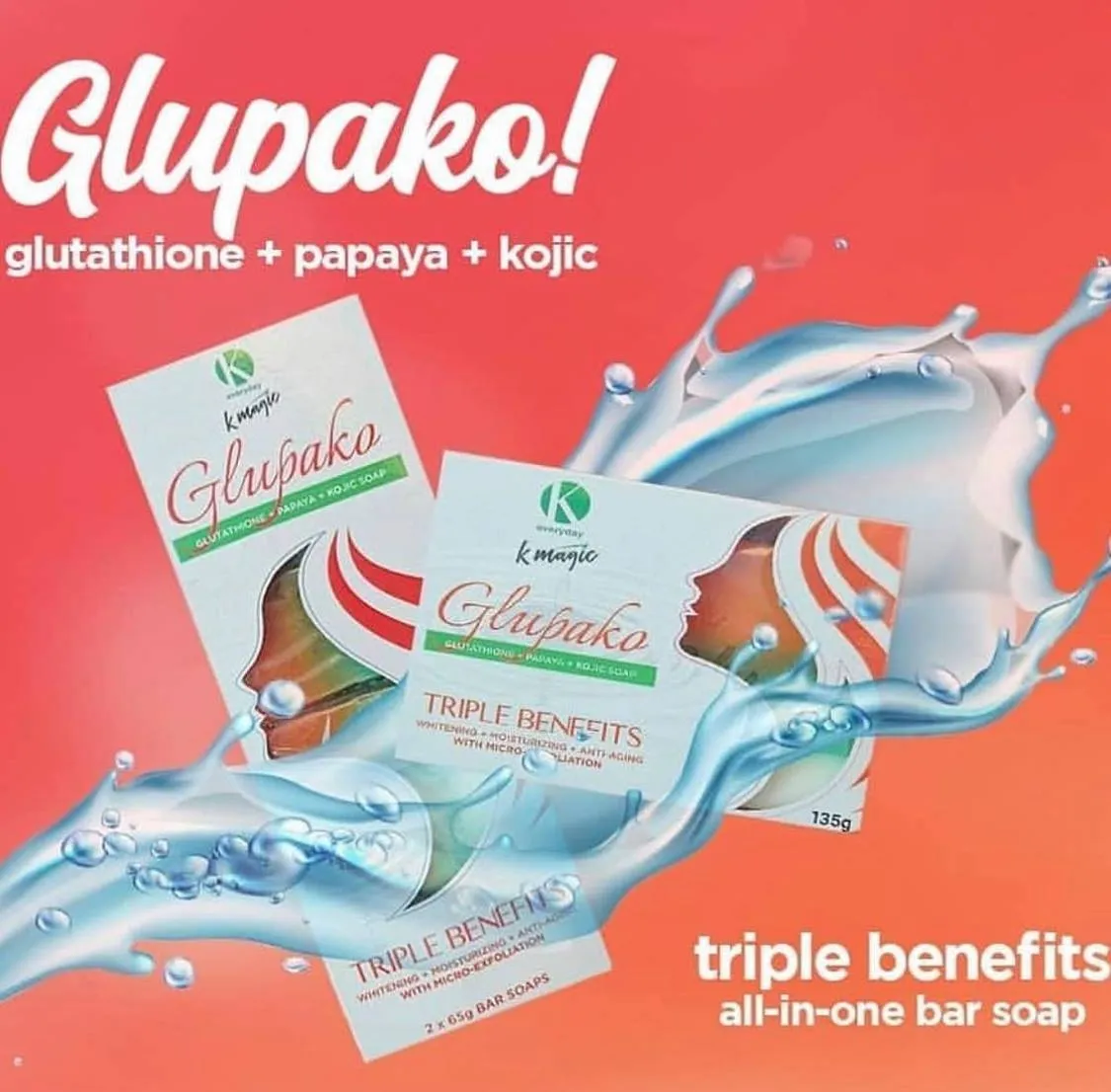 GluPaKo soap ( now in 2 sizes)
