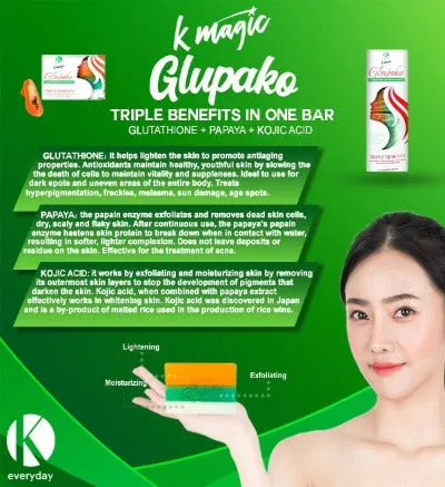 GluPaKo soap ( now in 2 sizes)