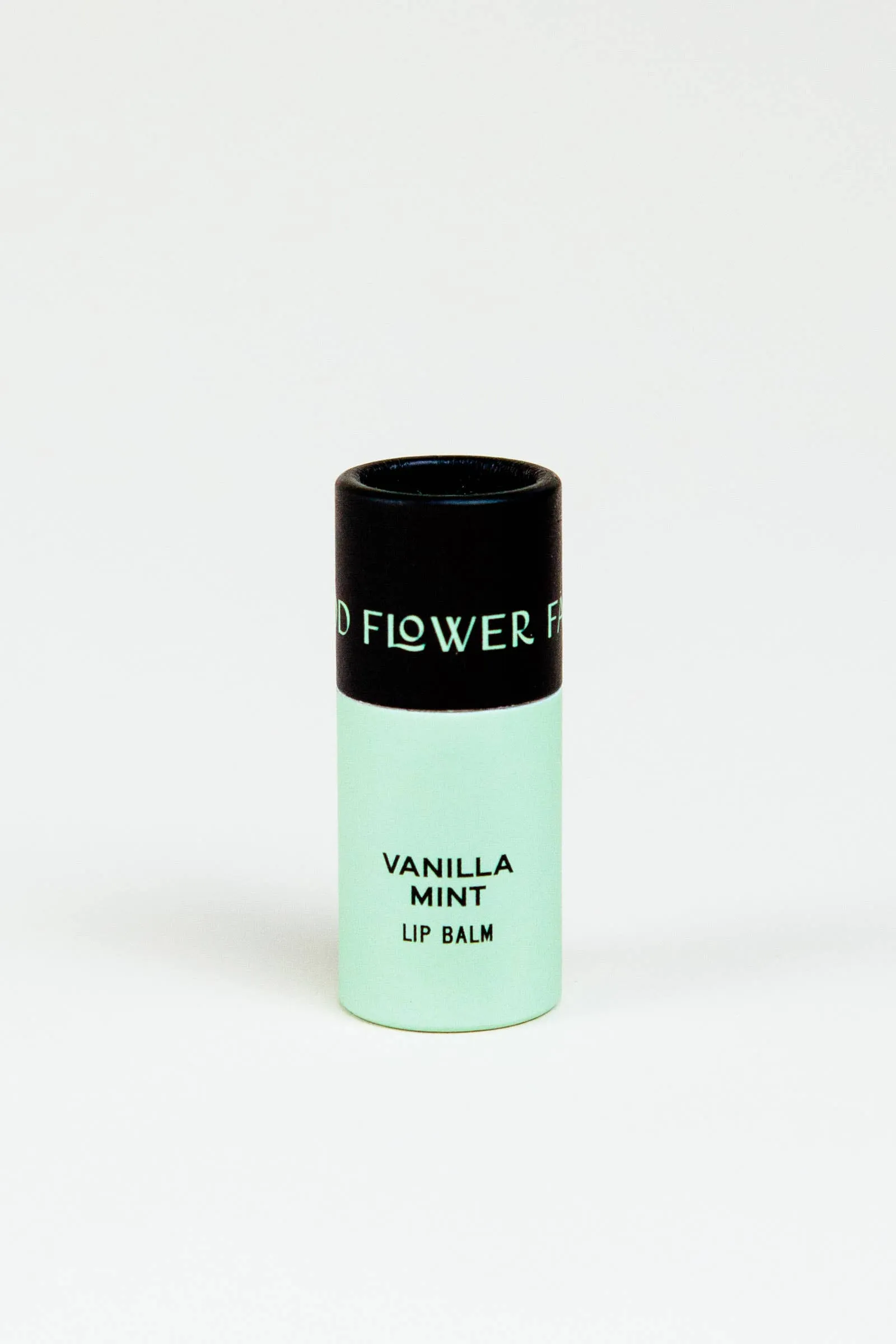 Good Flower Farm - Vanilla Mint Organic Lip Balm / 0.3 oz Biodegradable Tube