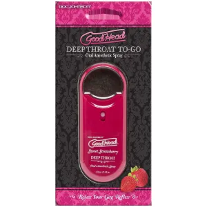 Good Head to Go Deep Throat Spray - Sweet Strawberry