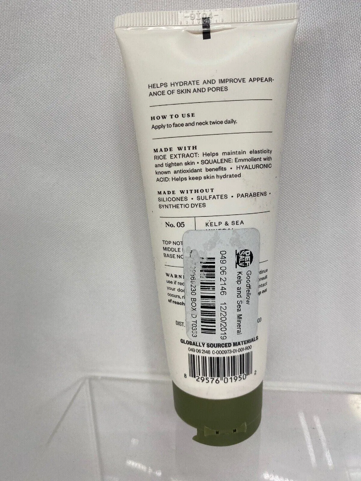 Goodfellow & Co - Face Lotion, No. 05, Kelp and Sea Mineral, 4 Oz.
