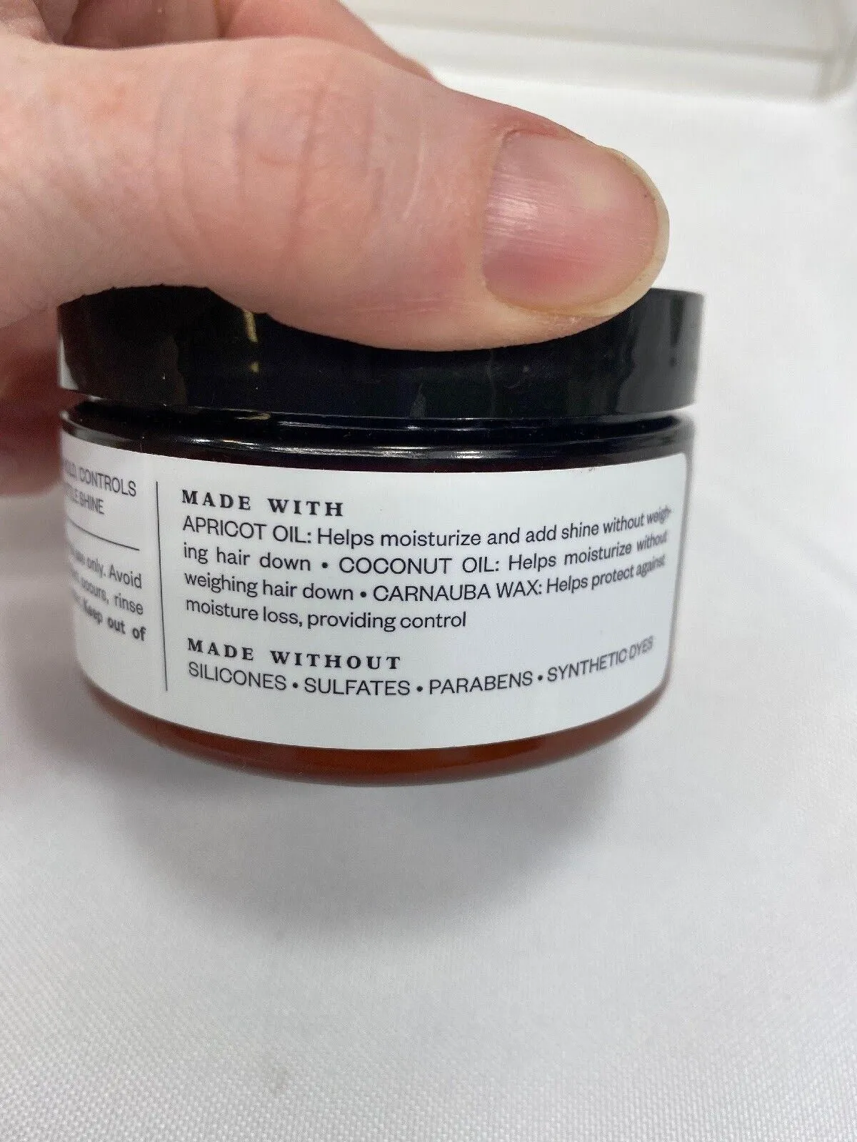 Goodfellow &CO No. 01 Blue Sage & Tonka Texturize Fiber hair polishing Cream 4oz