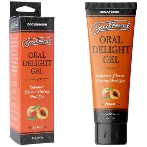 GoodHead Oral Delight Gel - Peach 120ml