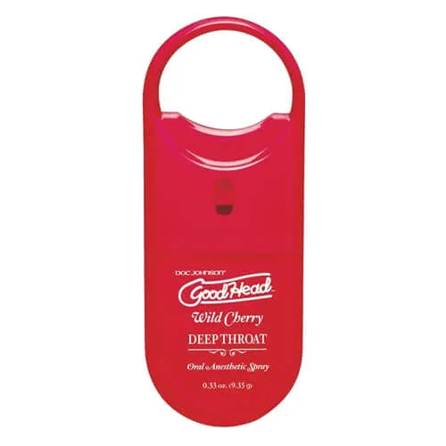 Goodhead to Go Deep Throat Spray - Wild Cherry