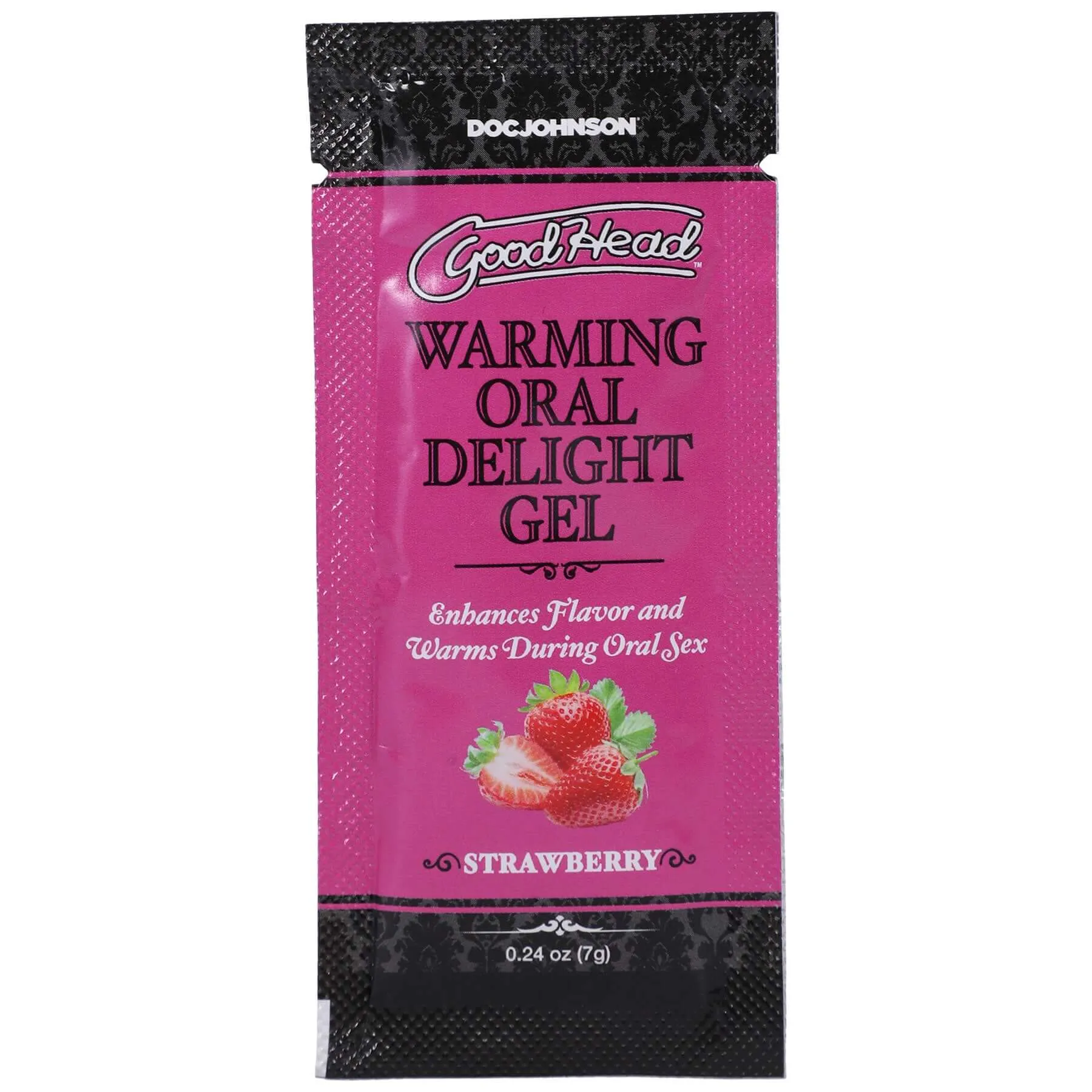 GoodHead Warming Oral Delight Gel 0.24 Oz - Strawberry: Turn Up the Heat in Your Oral Adventures