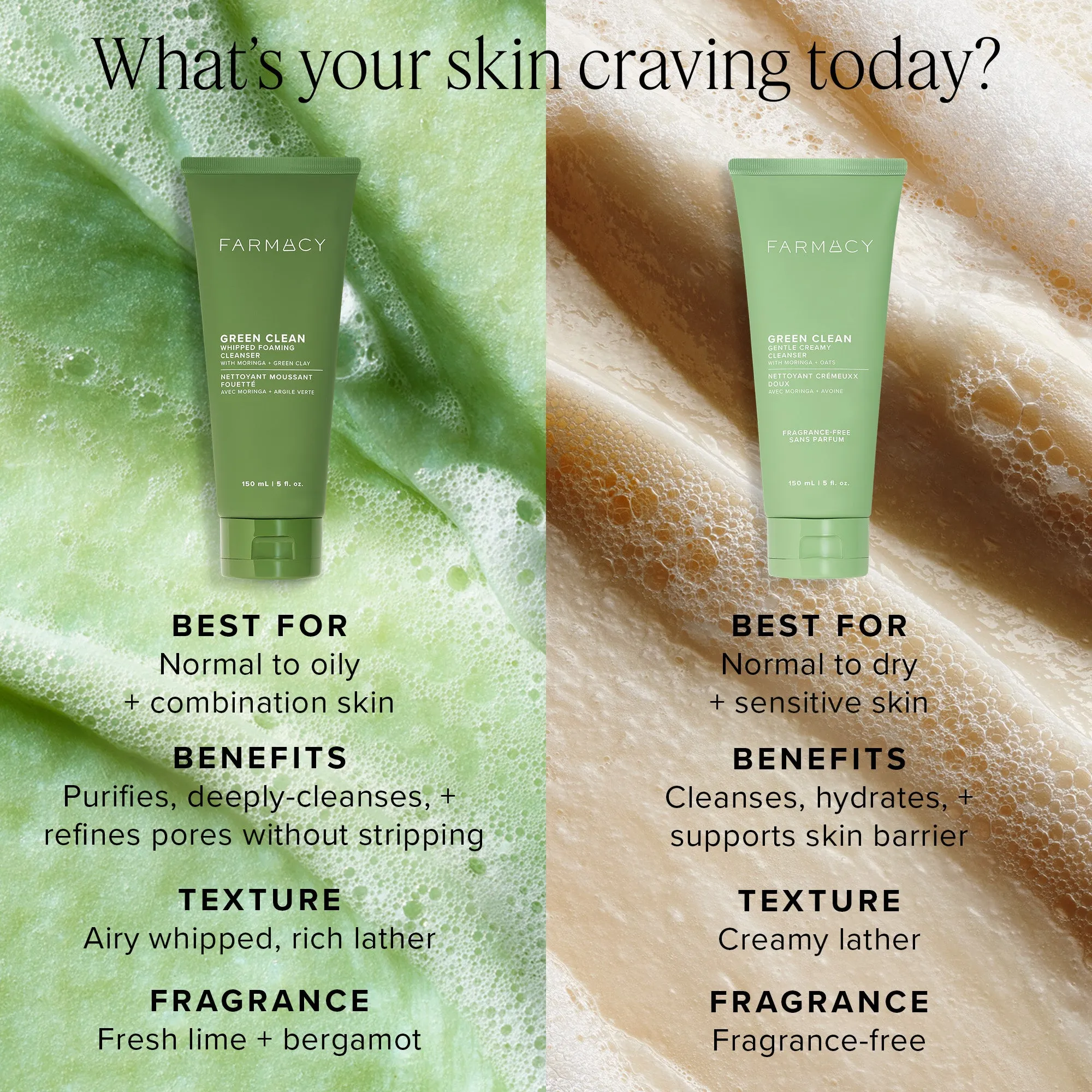 Green Clean Gentle Creamy Cleanser Trial Size Gift