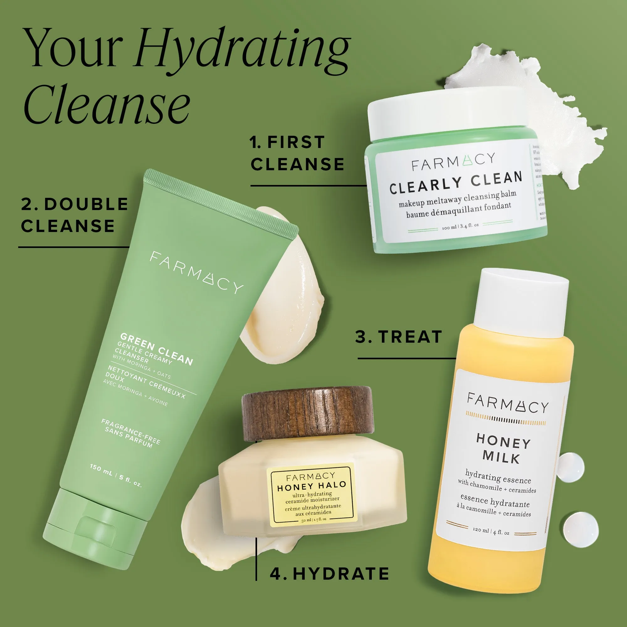 Green Clean Gentle Creamy Cleanser Trial Size Gift