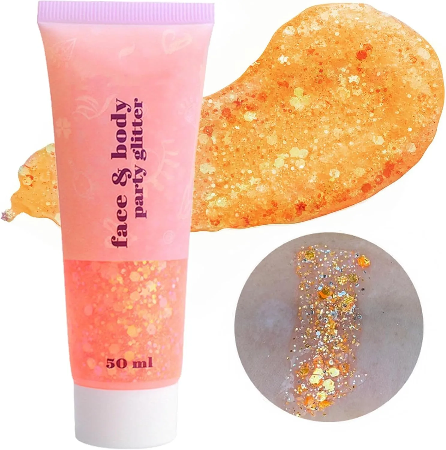 Green Face Body Glitter,St Patricks Day Face Glitter Makeup,Green Face Paint Holographic Chunky Sequins Glitters for Eye Lip Hair Nails,Festival Rave Accessories,52G