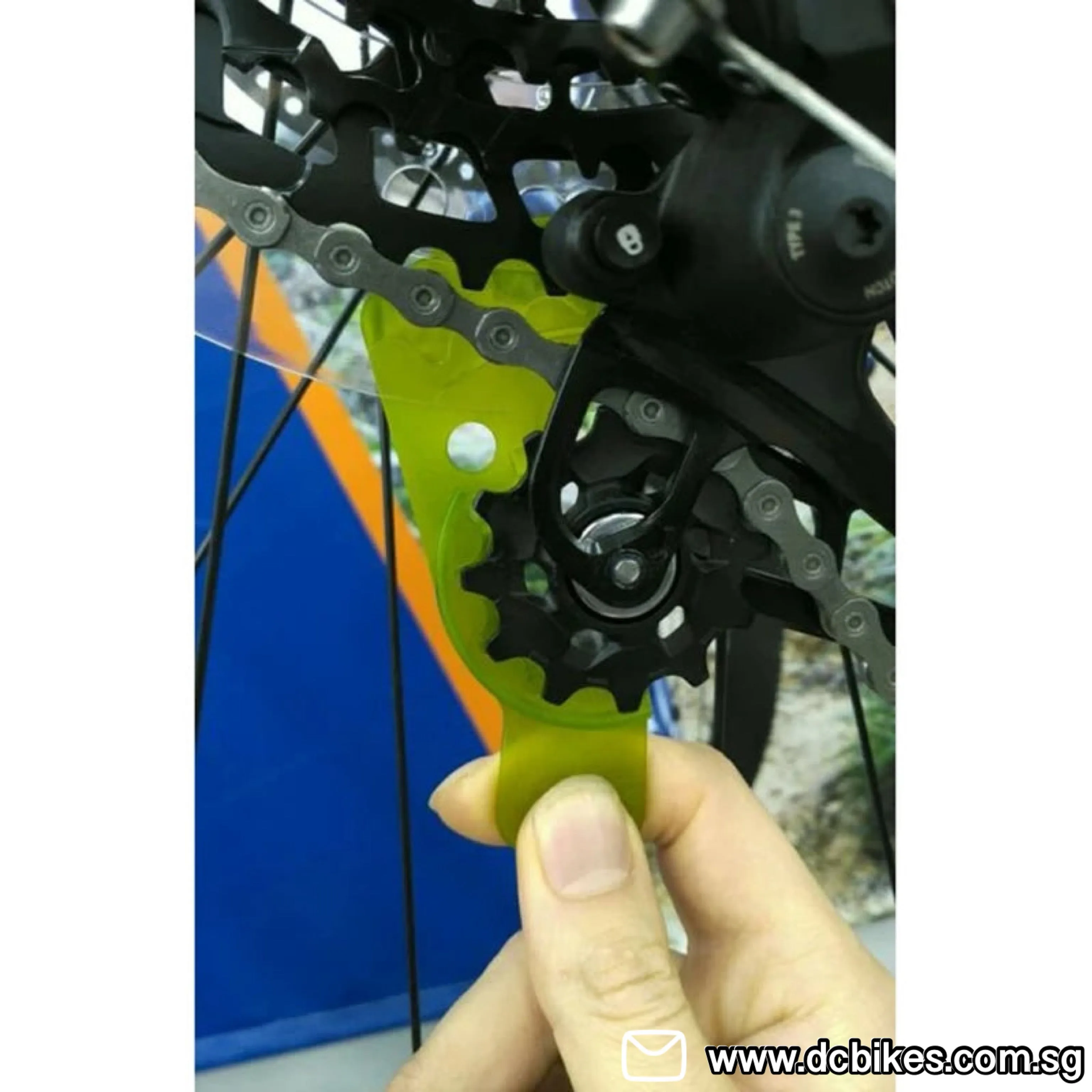 Green Plastic Tool For SRAM Eagle B Screw Rear Derailleur Chain Gap Adjustment Gauge