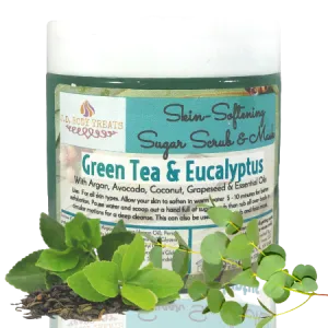 Green Tea & Eucalyptus Hydrating Sugar Scrub
