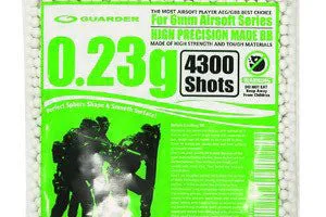 Guarder High Precision Made - 0.23g BB Pellets (4300 rounds, Bag)