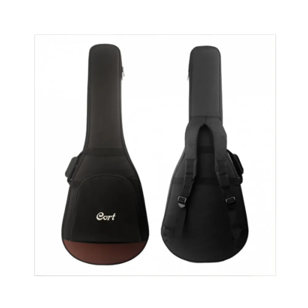 GUITARRA ELECTROACUSTICA CORT CON CUERDAS DE NYLON GOLD OC8 NATURAL LACADA CON ESTUCHE
