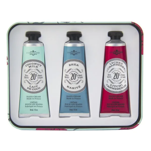 Hand Cream Trio Gift Tin