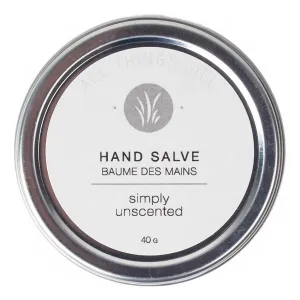 Hand Salve: Simply Unscented