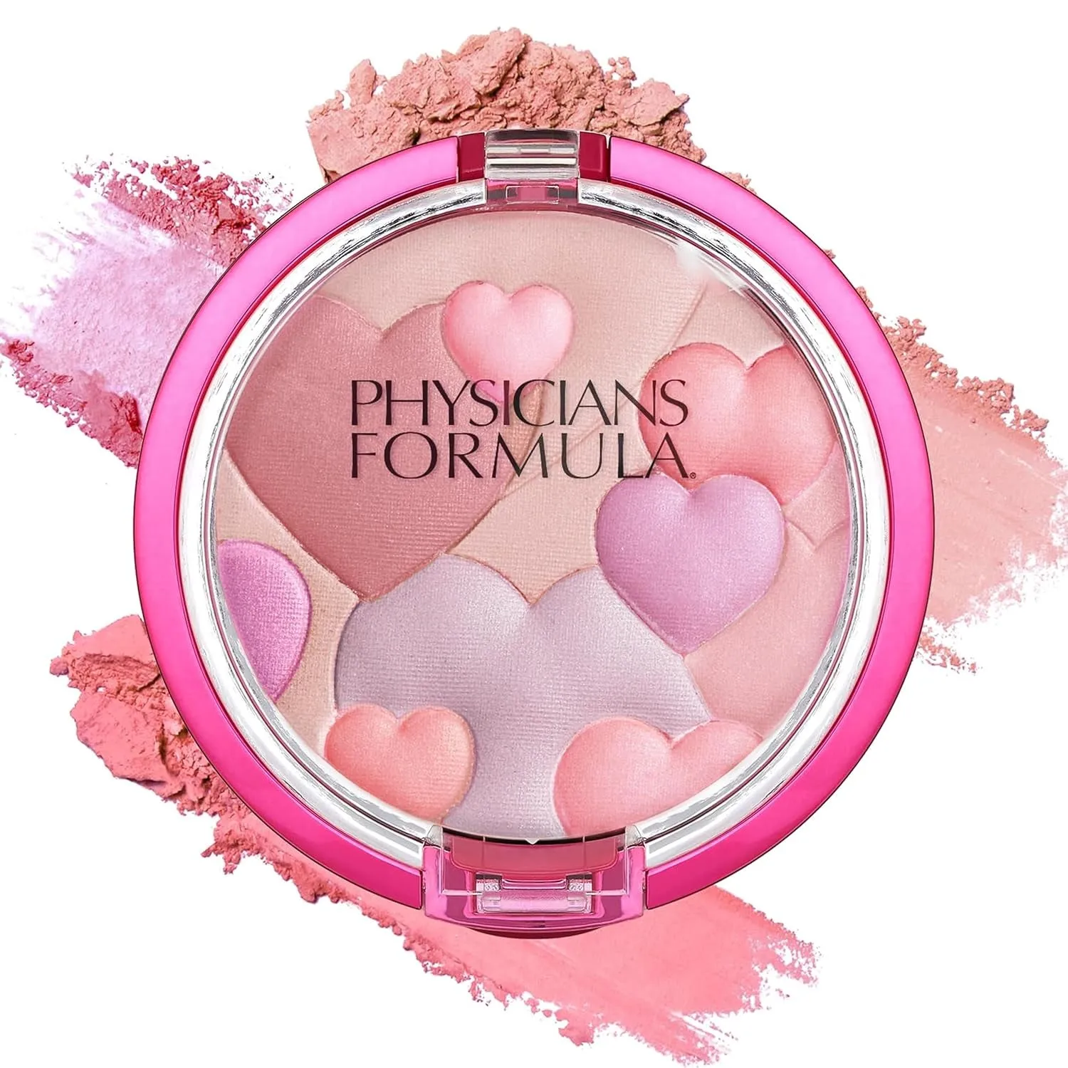 Happy Heart Glow & Mood Boosting Blush, Natural, Dermatologist Tested - Rose