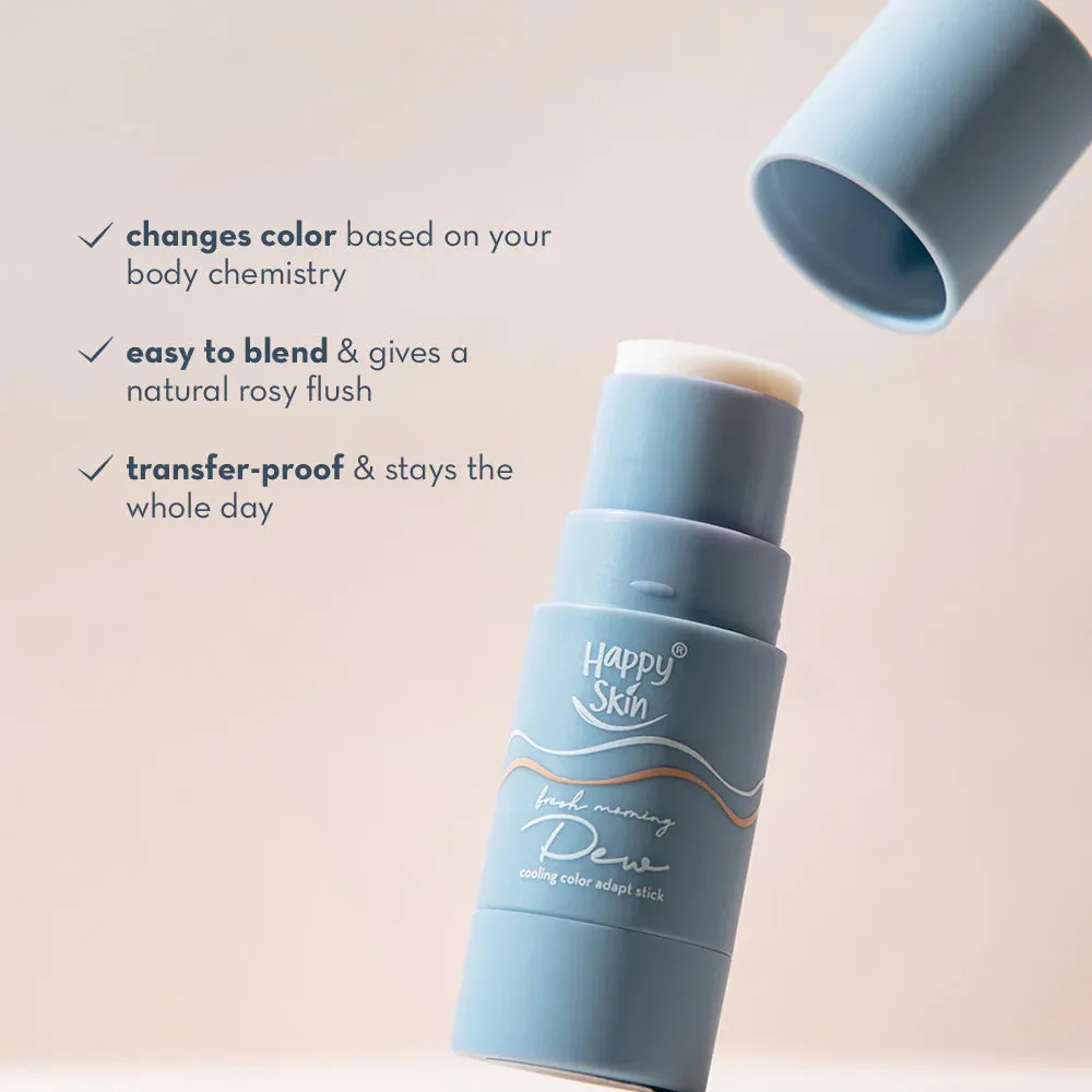 Happy Skin Color Adapt Duo (Lip Slip in Color Adapt   Cooling Color Adapt Stick)