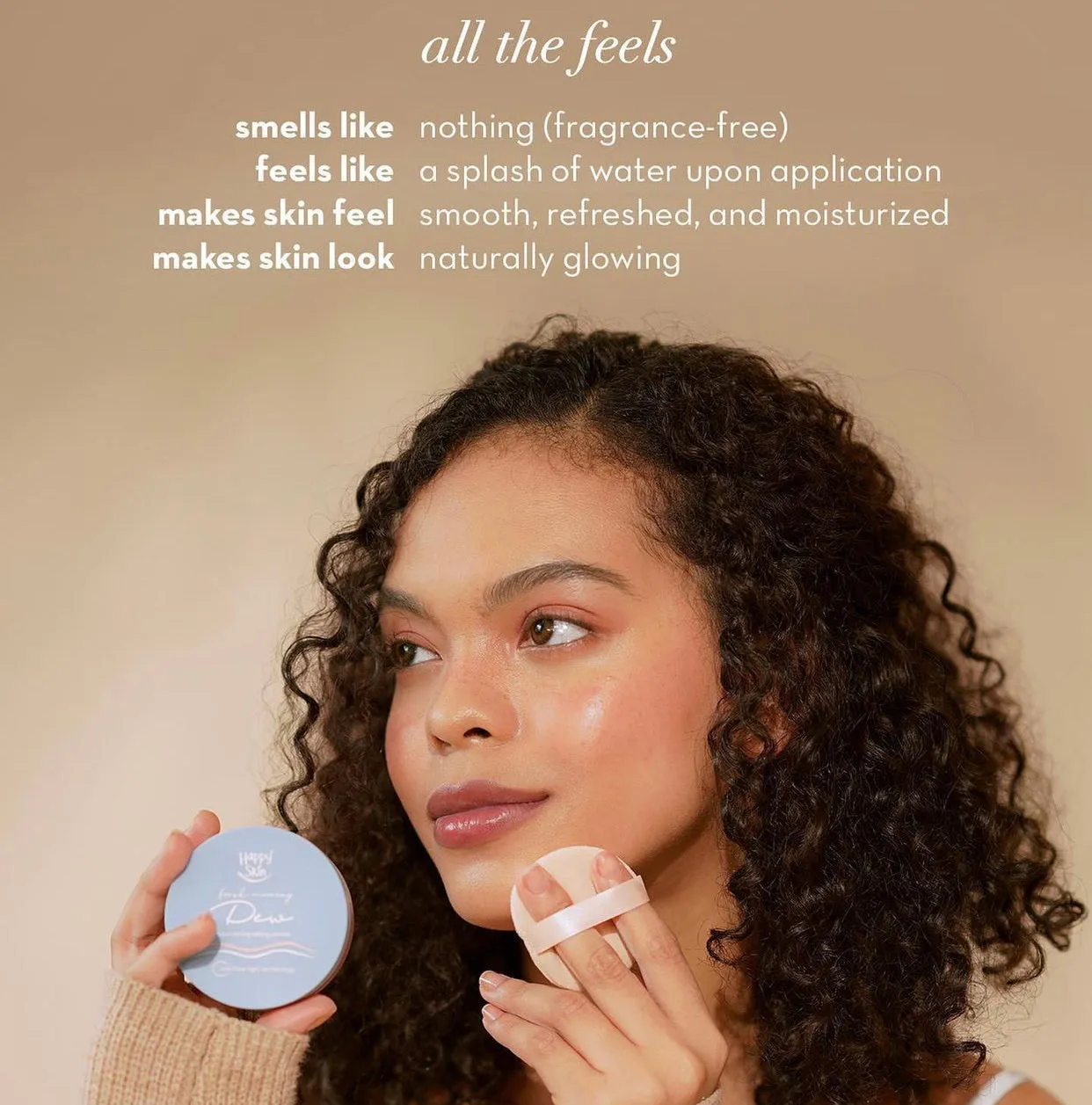 Happy Skin Dew Aqua Cooling Setting Powder