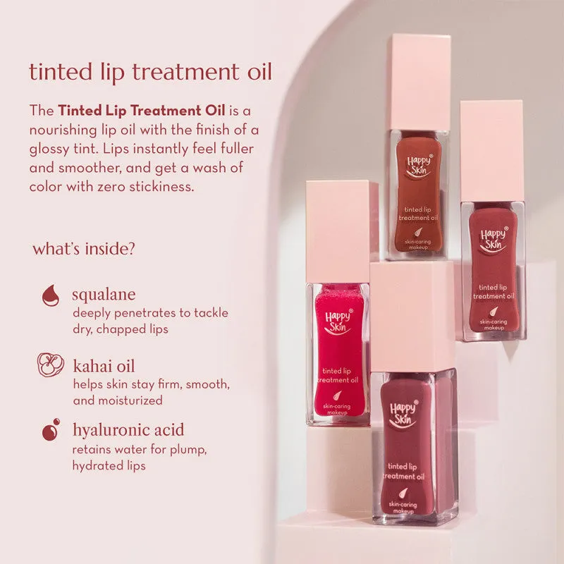 Happy Skin Second Skin Tinted Lip Treatment Oil 7ml