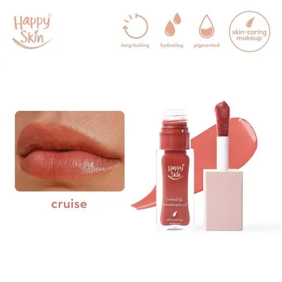 Happy Skin Second Skin Tinted Lip Treatment Oil 7ml