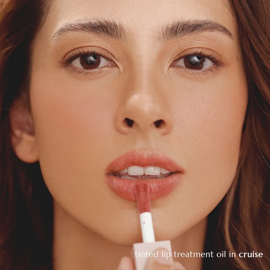 Happy Skin Second Skin Tinted Lip Treatment Oil In Cruise