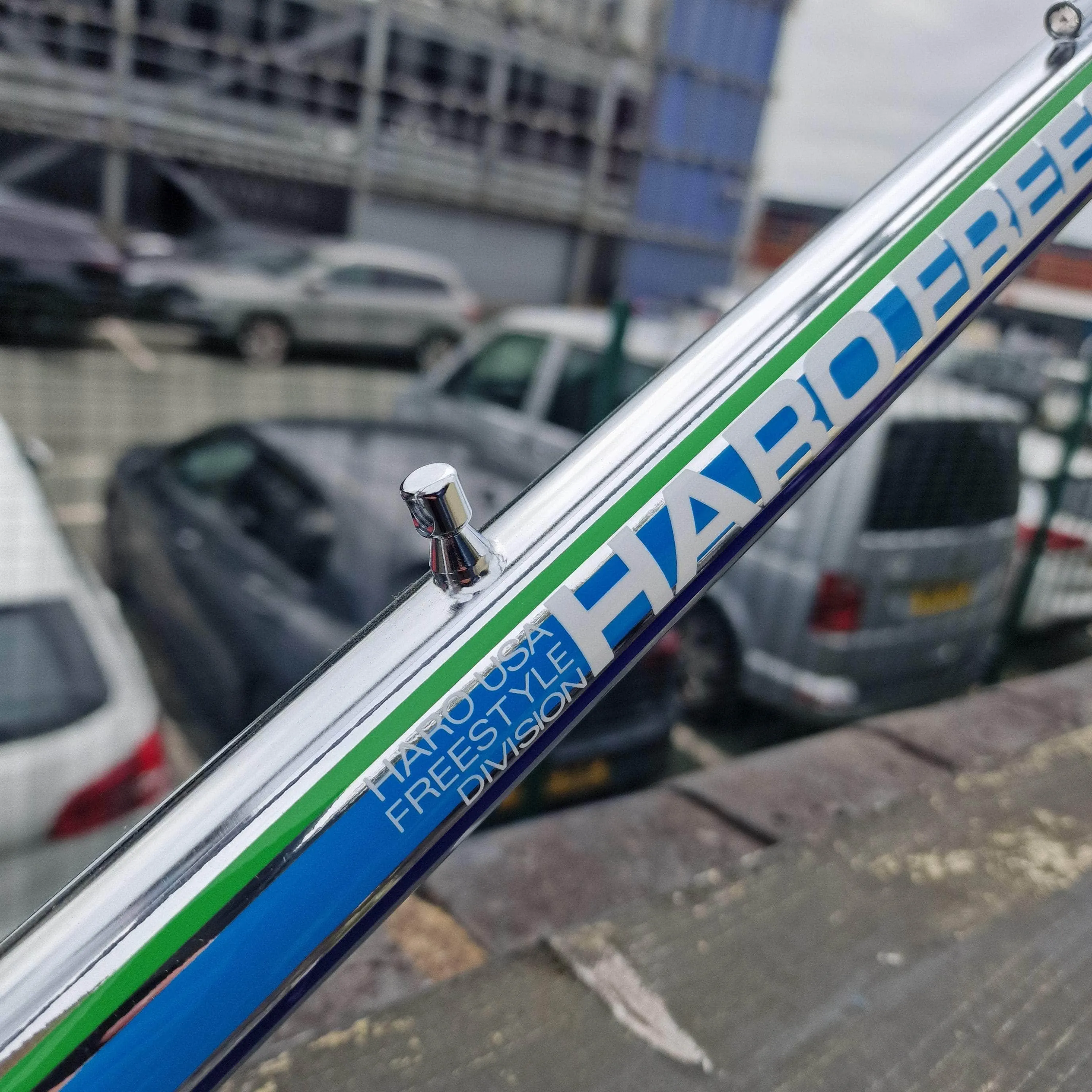 Haro 40th Anniversary Bob Haro Freestyler Lineage Frameset Chrome