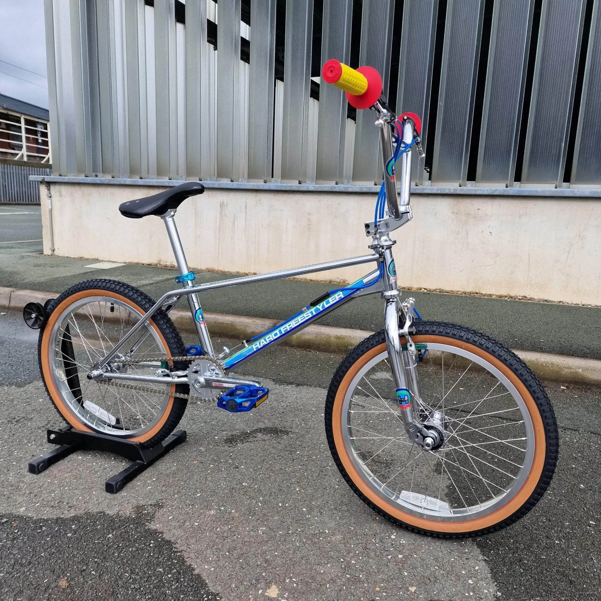 Haro 40th Anniversary Bob Haro Freestyler Lineage Frameset Chrome