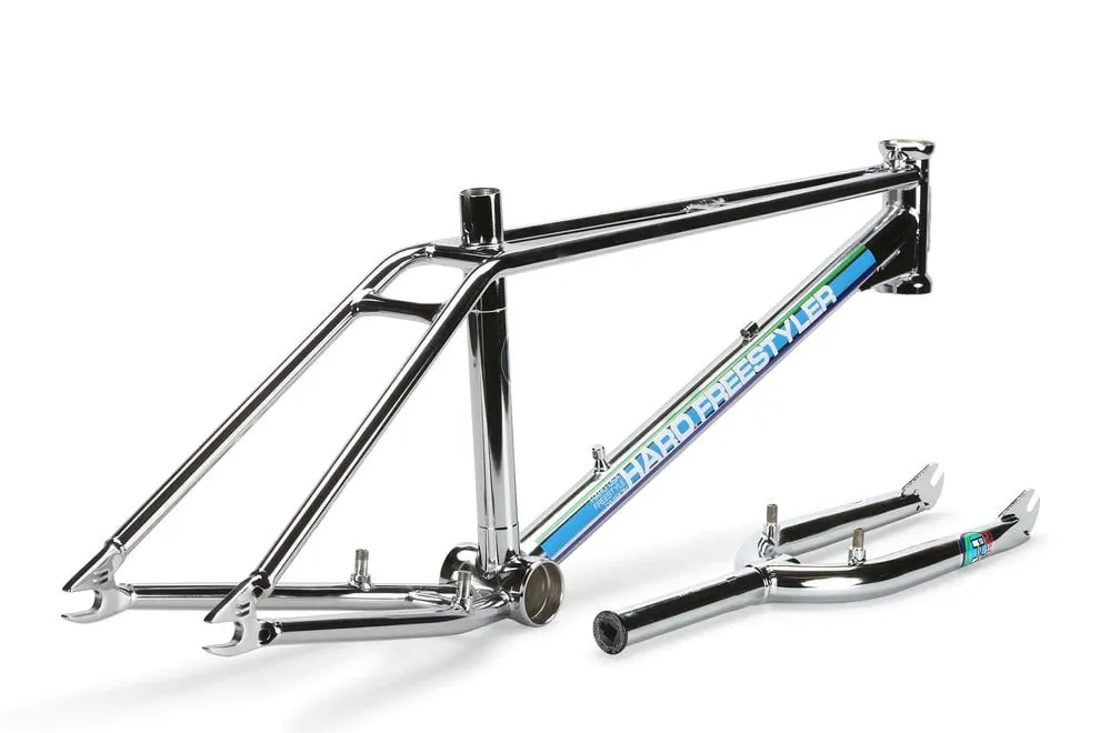Haro 40th Anniversary Bob Haro Freestyler Lineage Frameset Chrome
