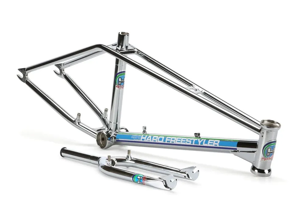 Haro 40th Anniversary Bob Haro Freestyler Lineage Frameset Chrome