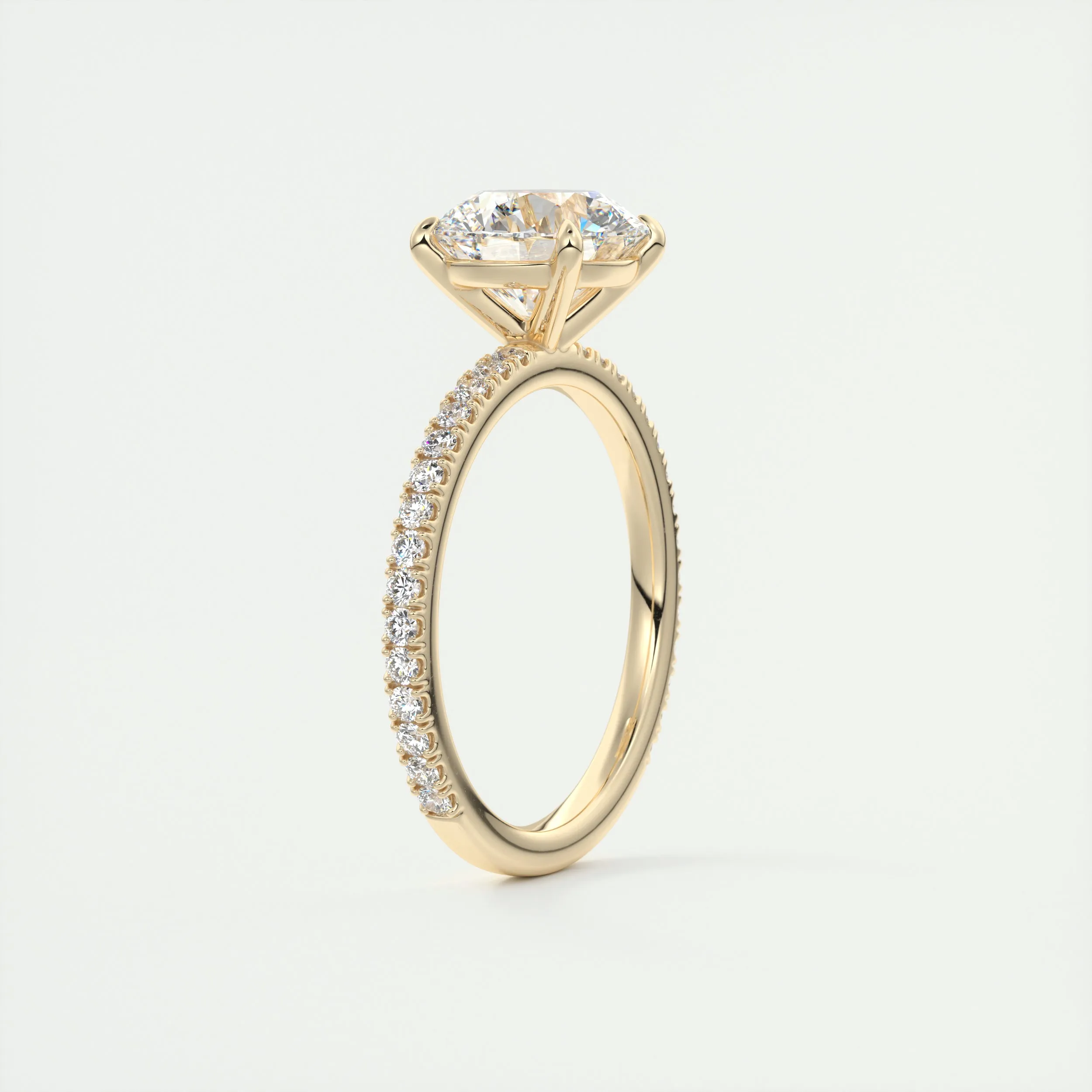 Harper Classic Pavé | Round