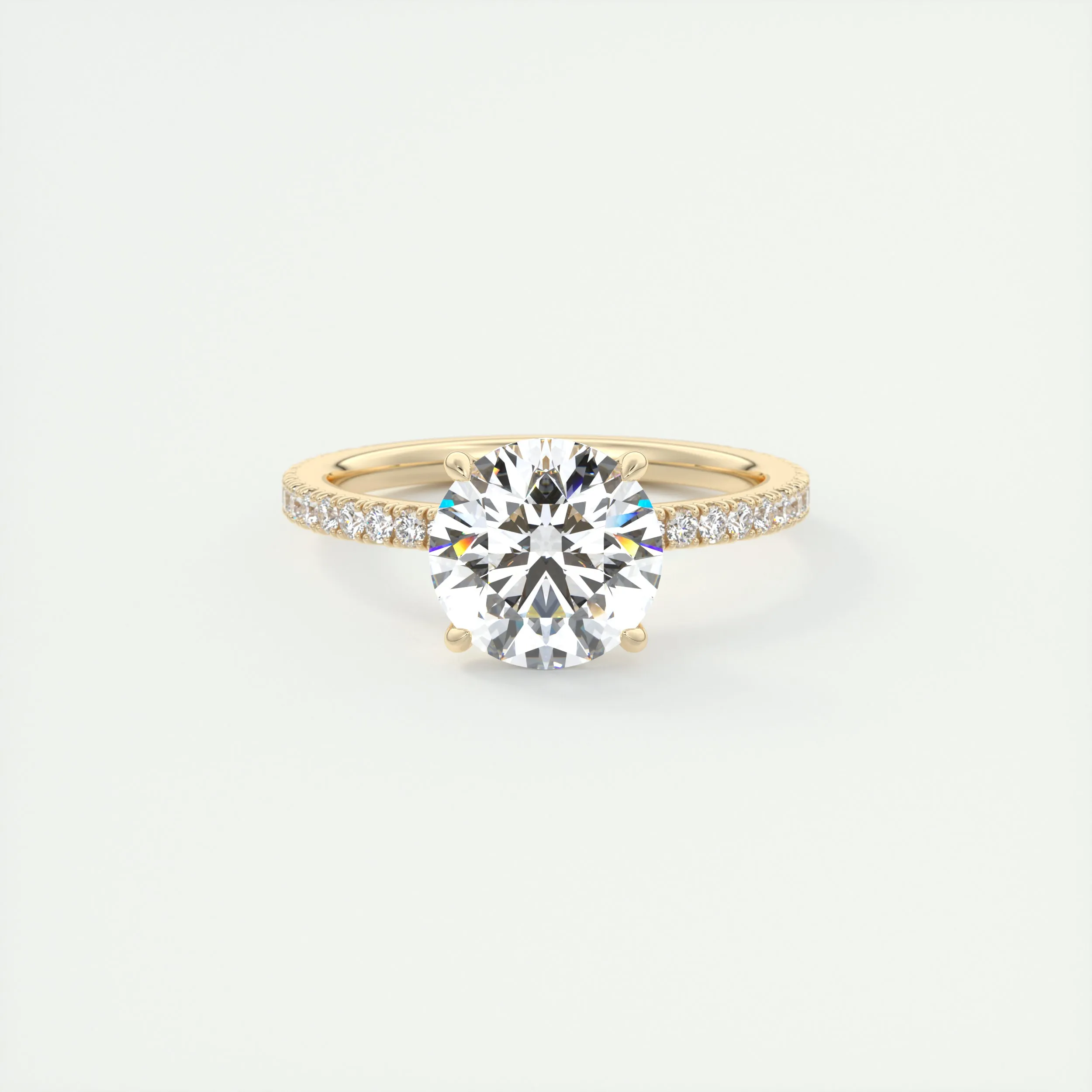 Harper Classic Pavé | Round