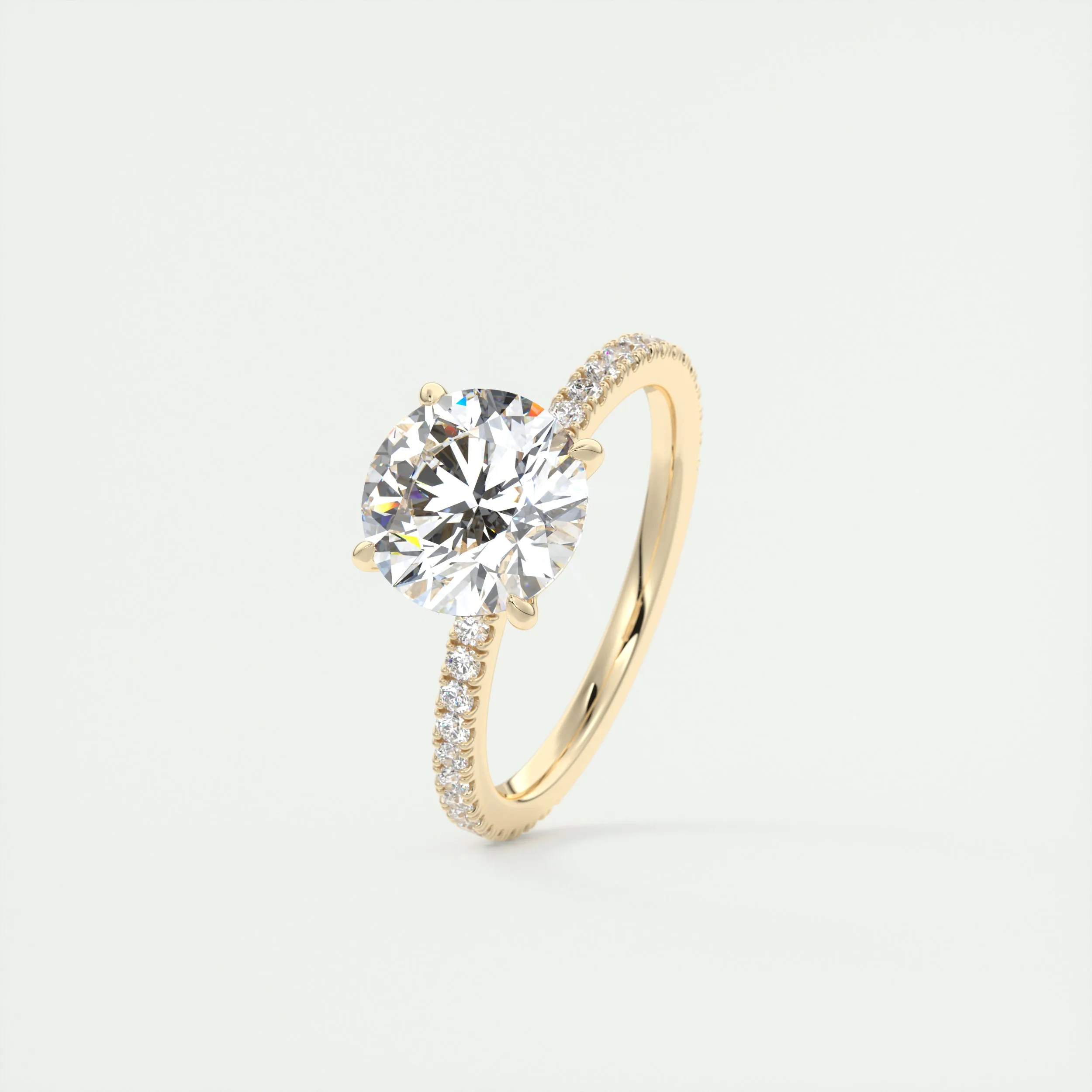 Harper Classic Pavé | Round