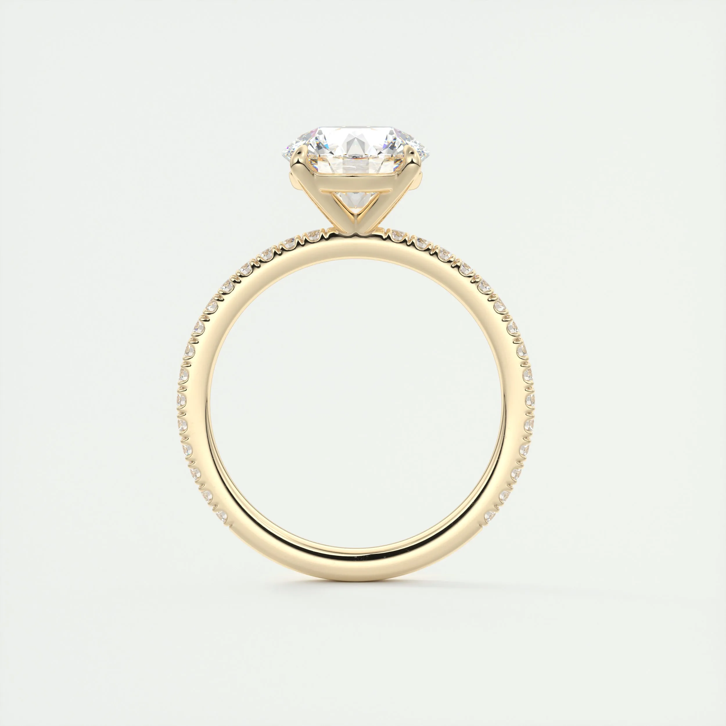 Harper Classic Pavé | Round