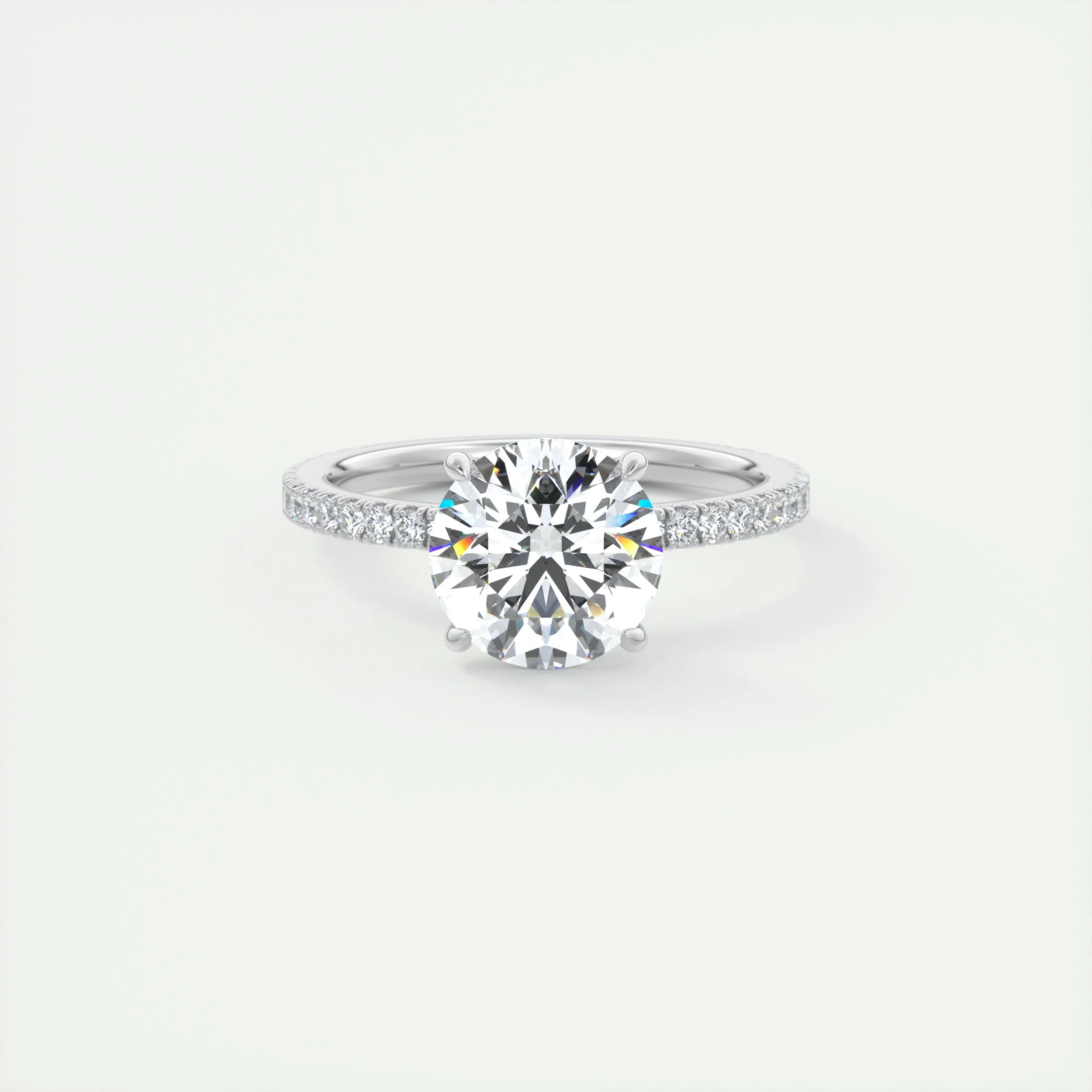 Harper Classic Pavé | Round