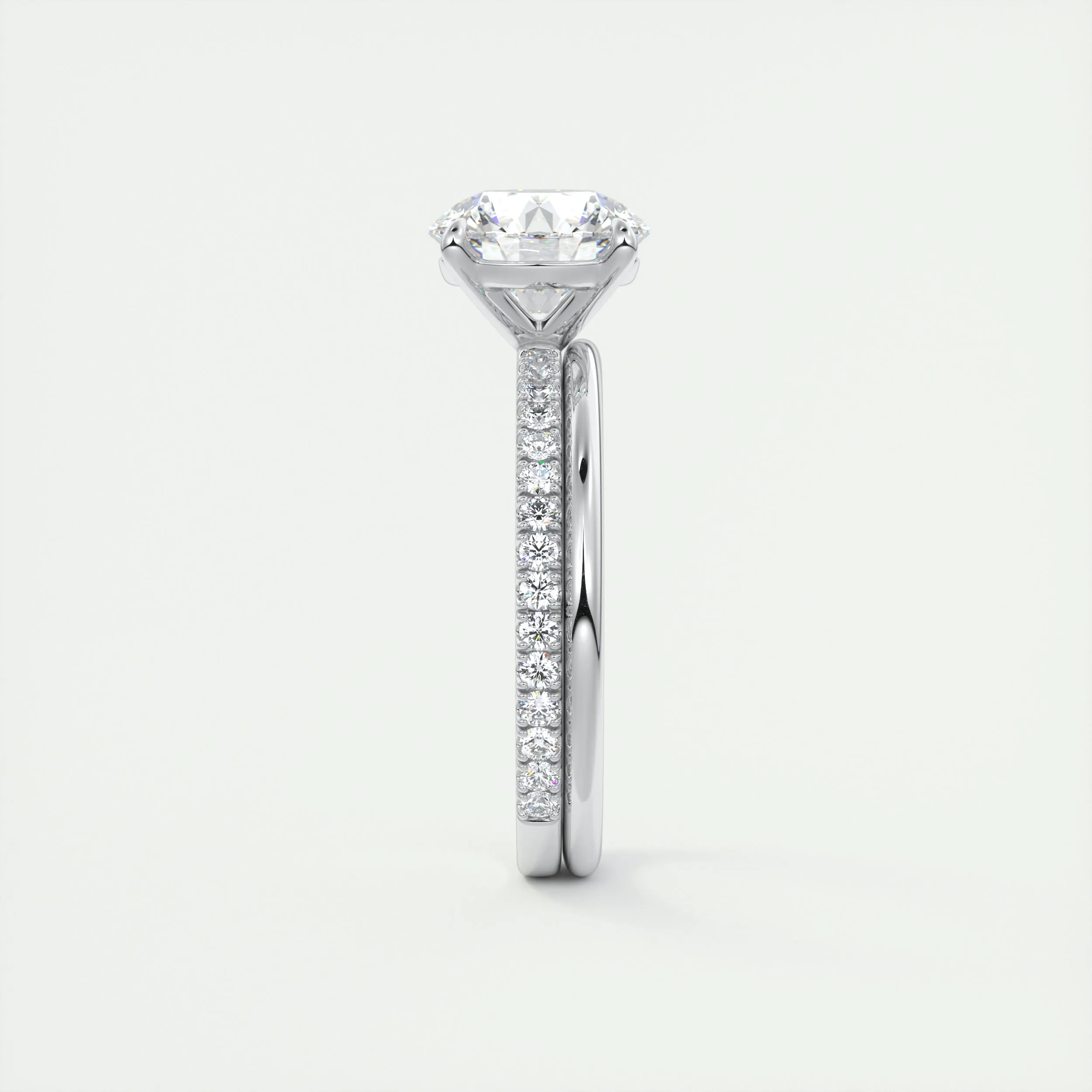 Harper Classic Pavé | Round