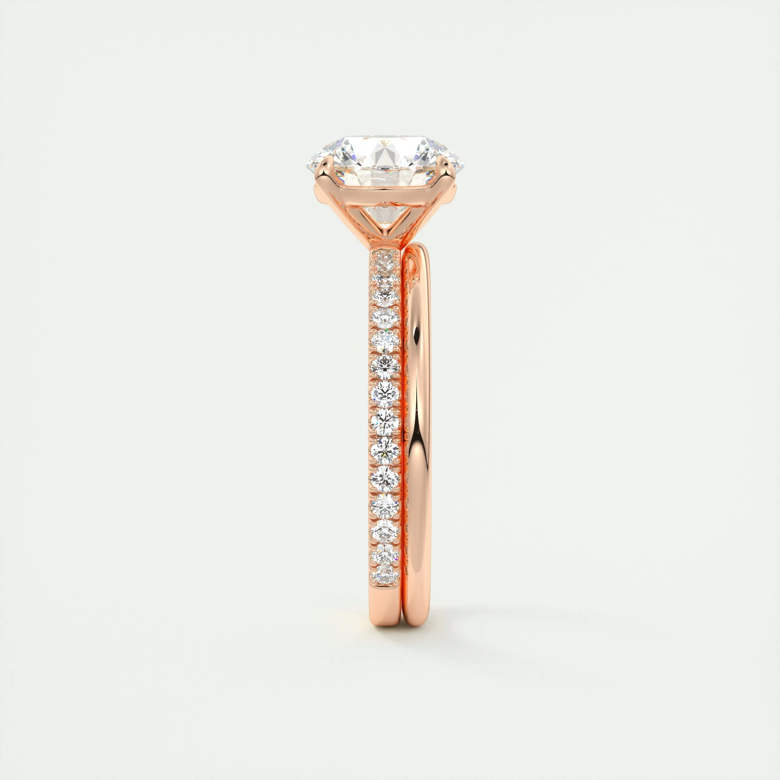 Harper Classic Pavé | Round