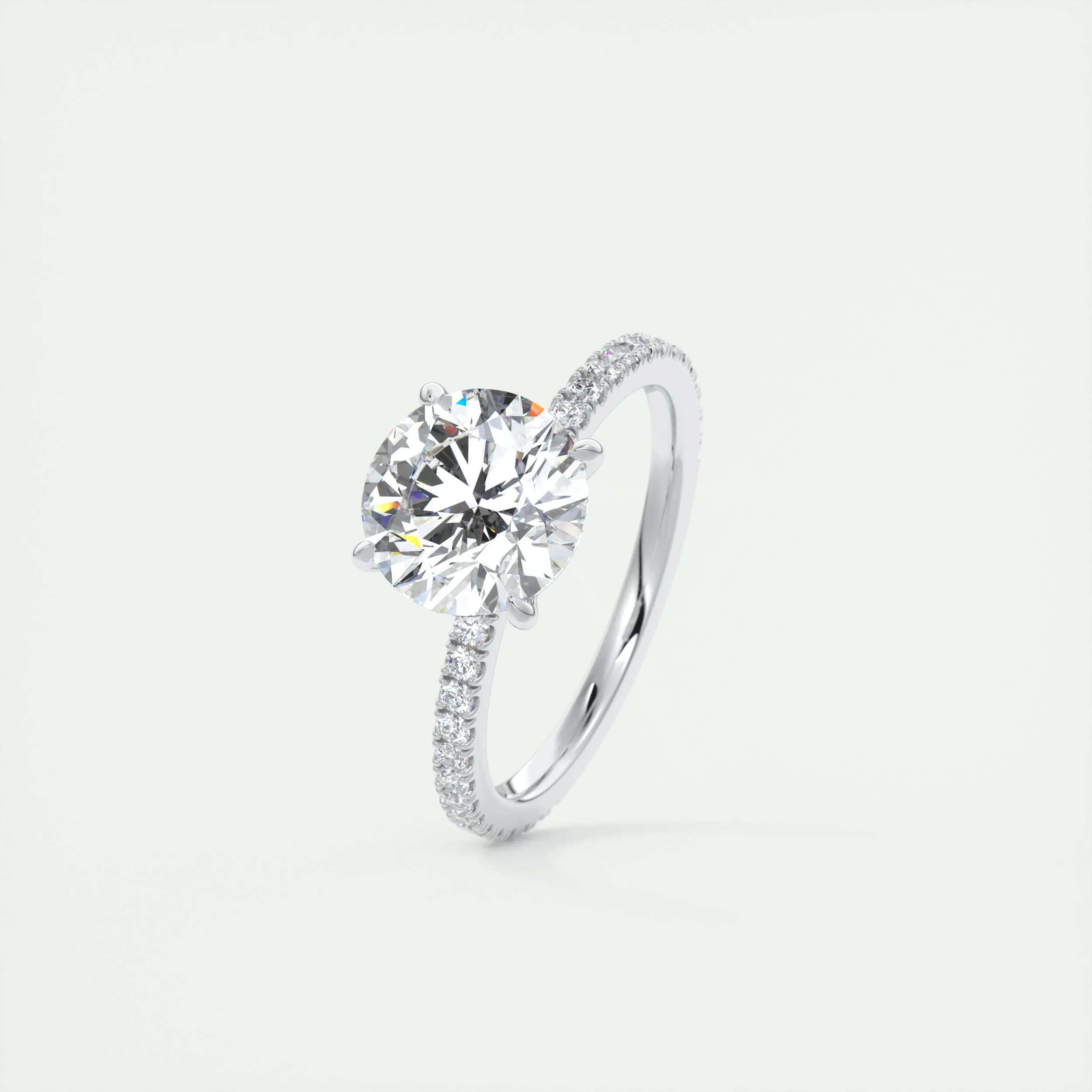 Harper Classic Pavé | Round