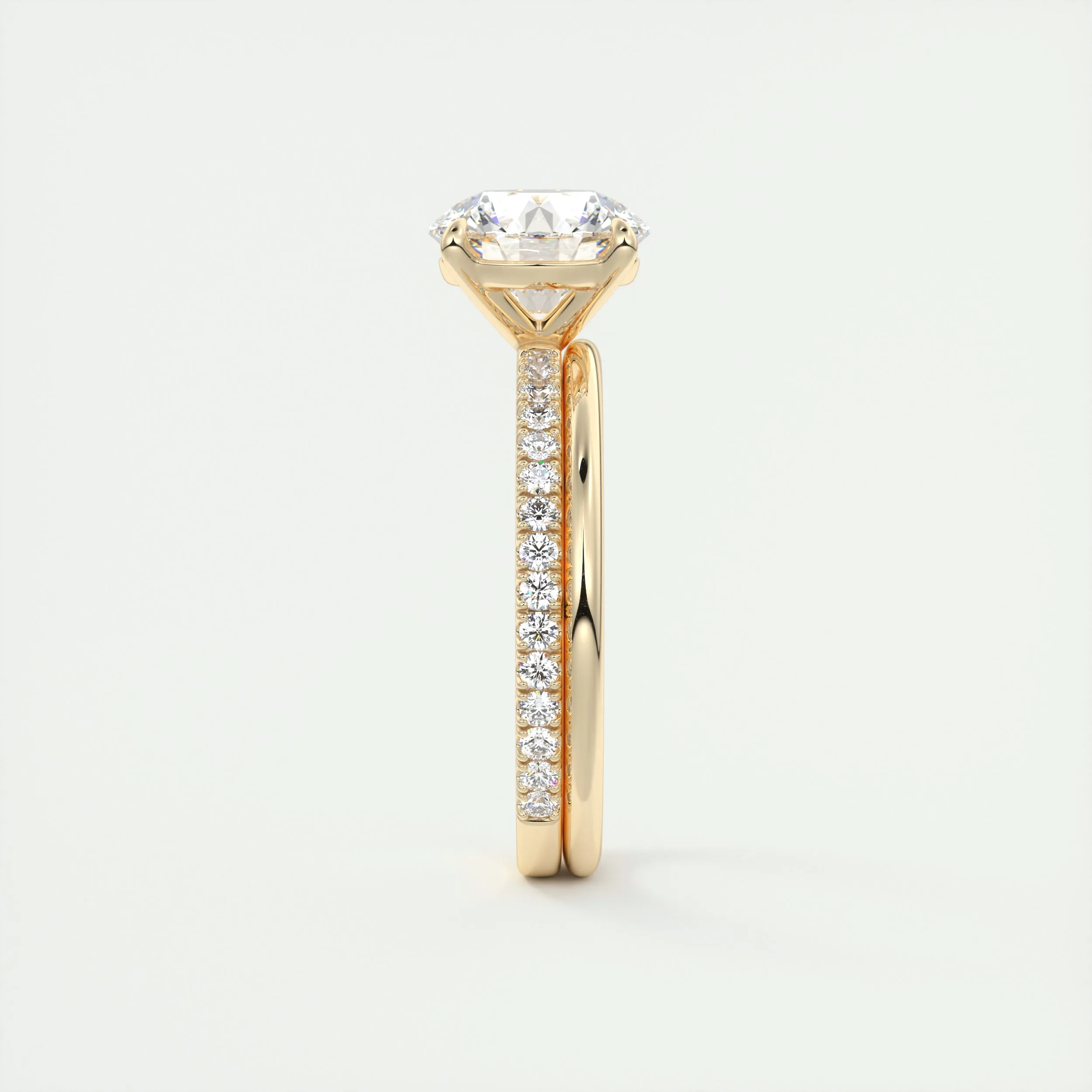 Harper Classic Pavé | Round