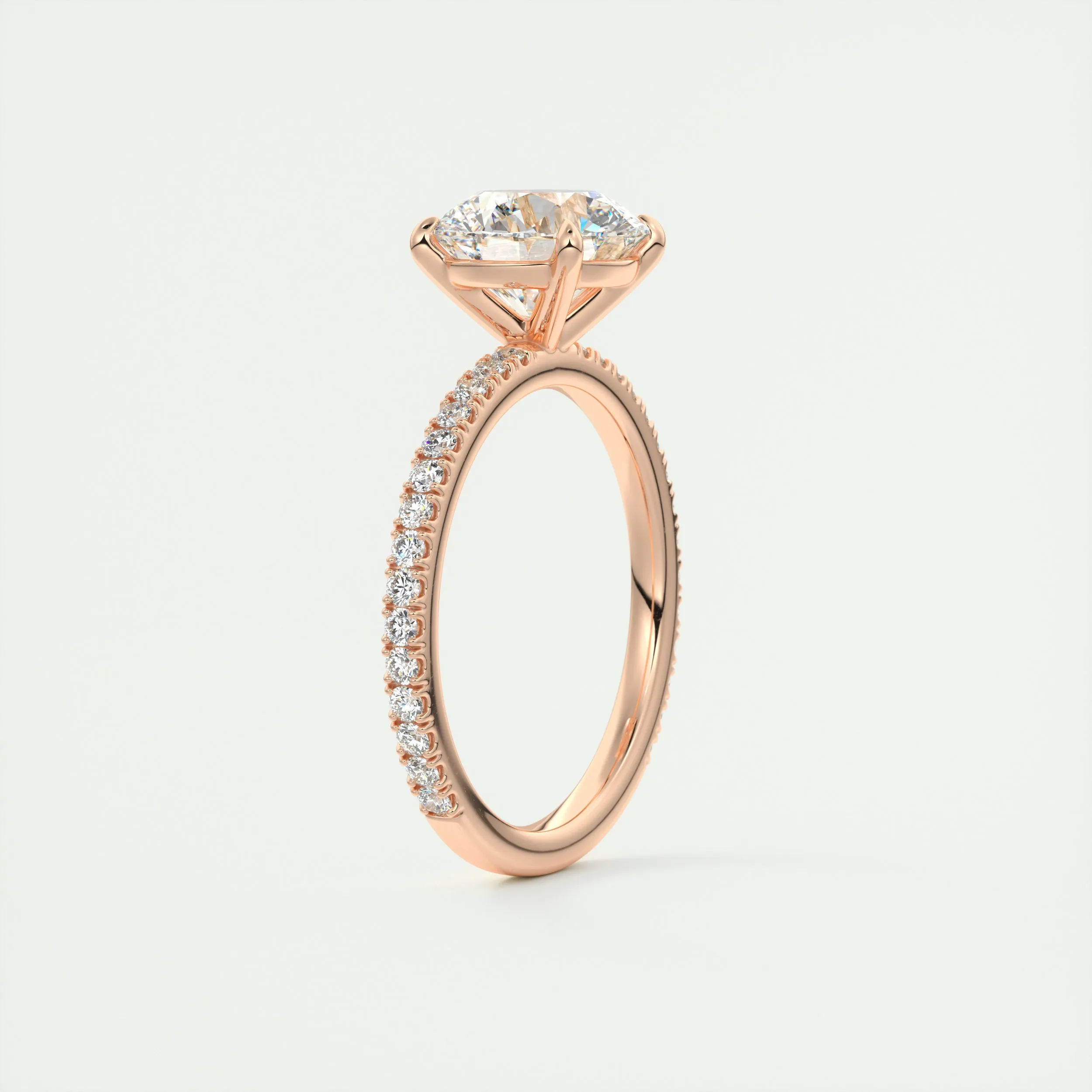 Harper Classic Pavé | Round