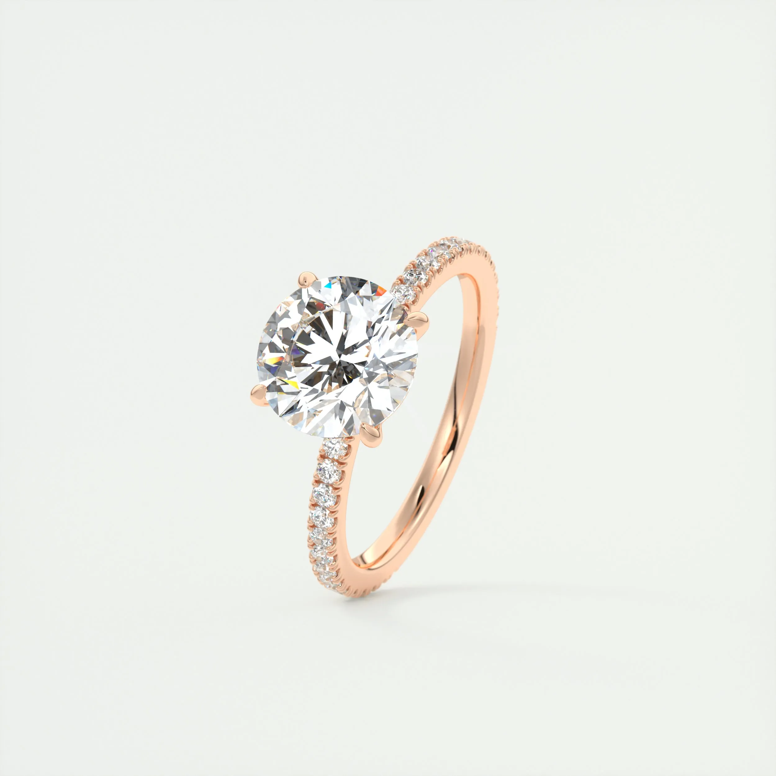 Harper Classic Pavé | Round