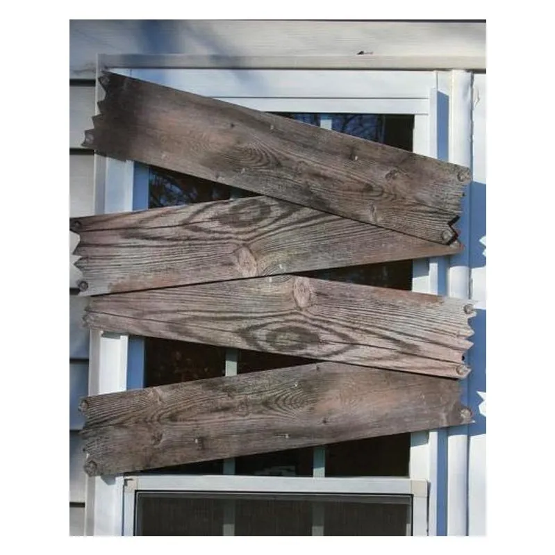 Haunted Window Boards - Old/No Blood