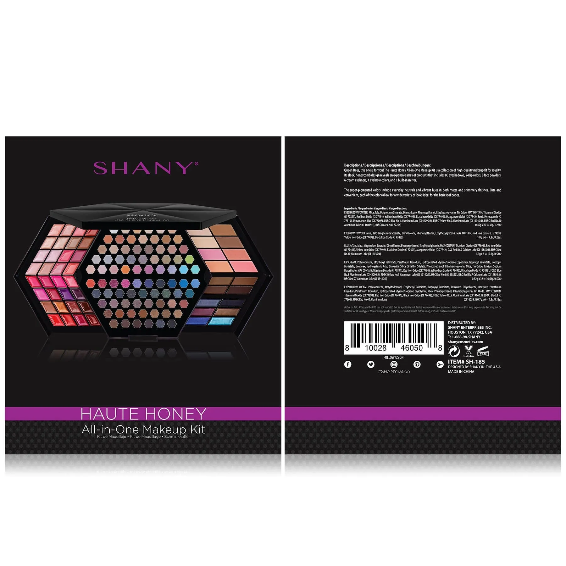 Haute Honey Makeup Set - All-in-One Makeup Kit