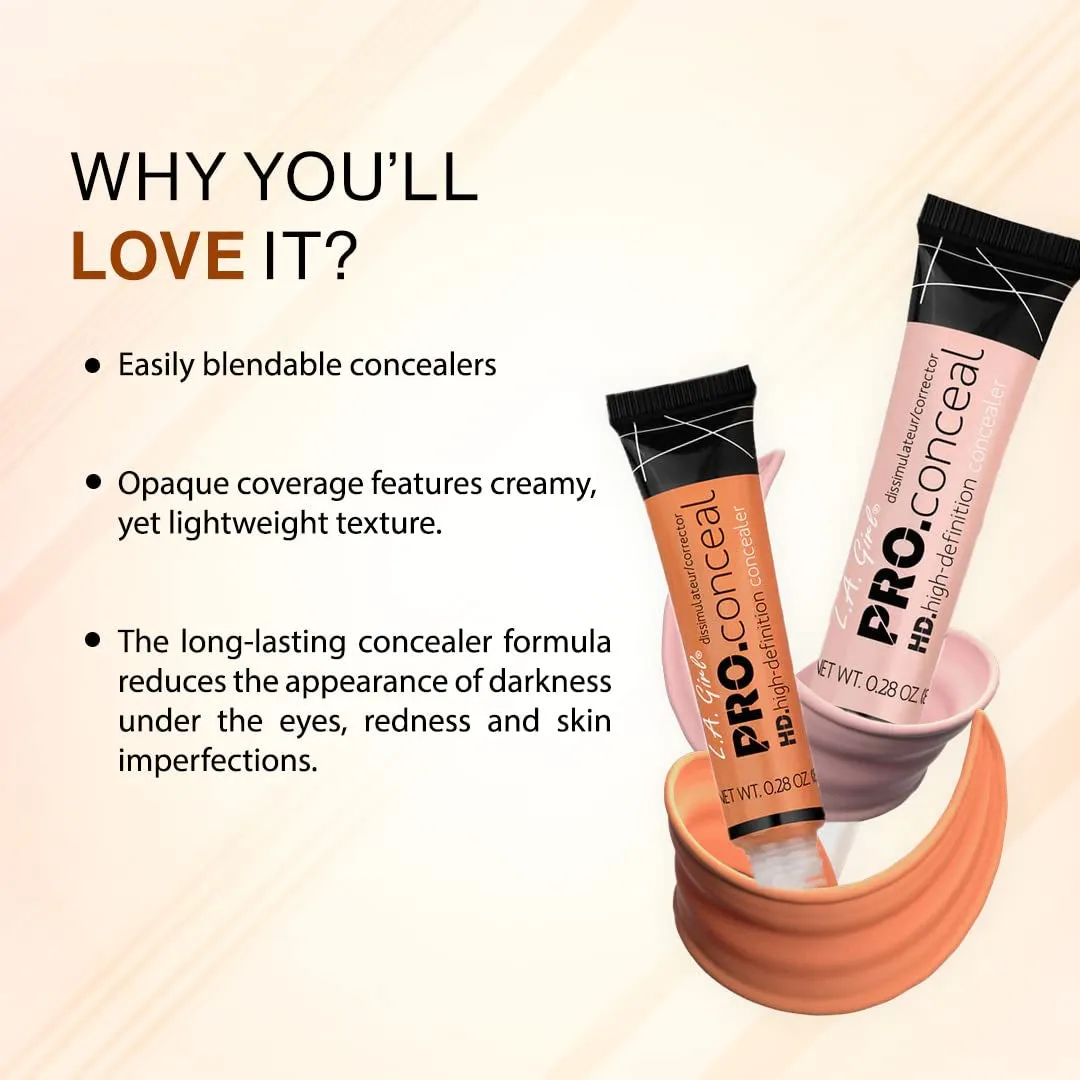 Hd Pro Conceal Oz, Cool Pink Corrector, 0.28 Ounce