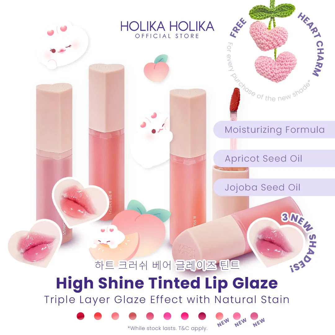 Heart Crush Bare Glaze Tint | Tinted Lip Glaze with Natural Stain