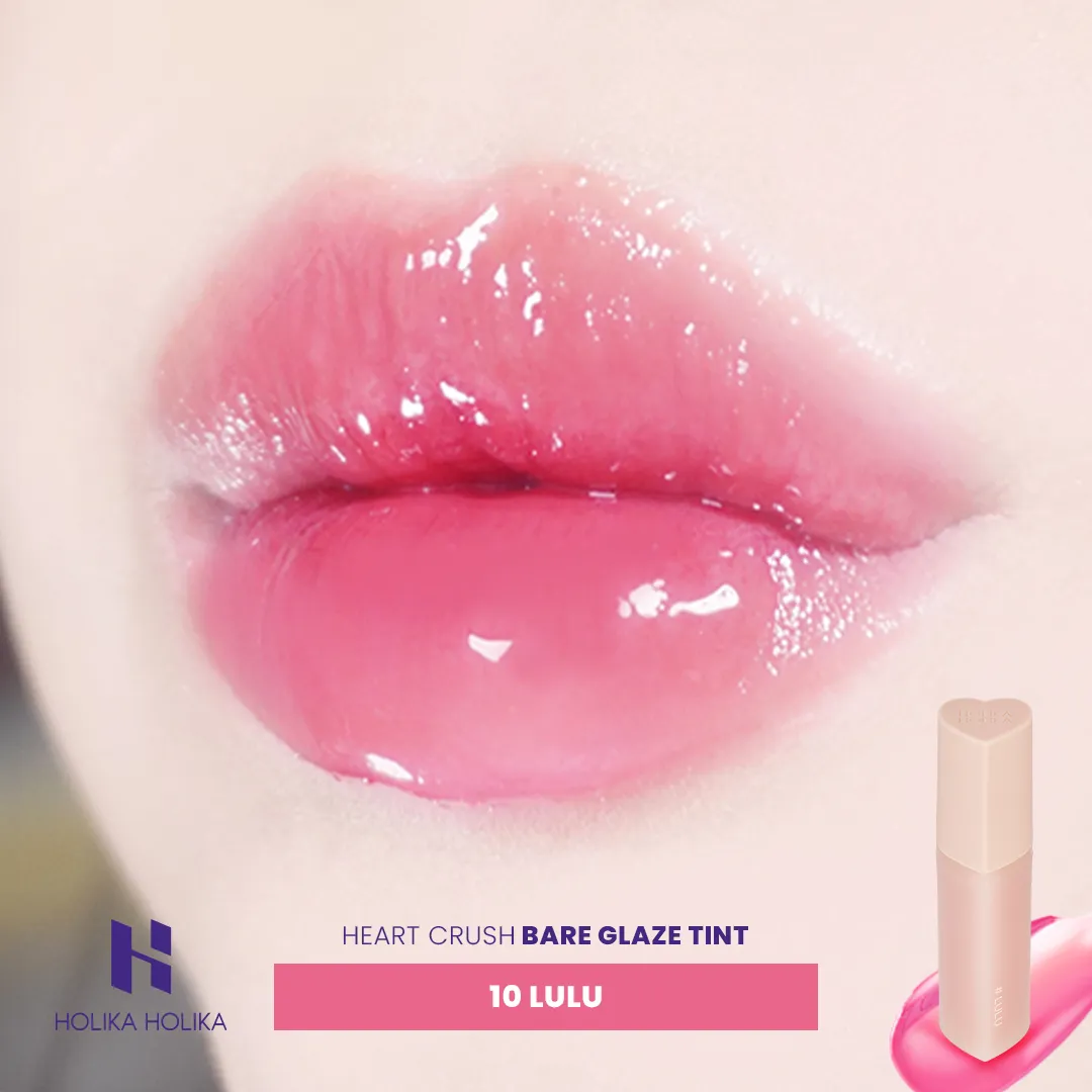 Heart Crush Bare Glaze Tint | Tinted Lip Glaze with Natural Stain