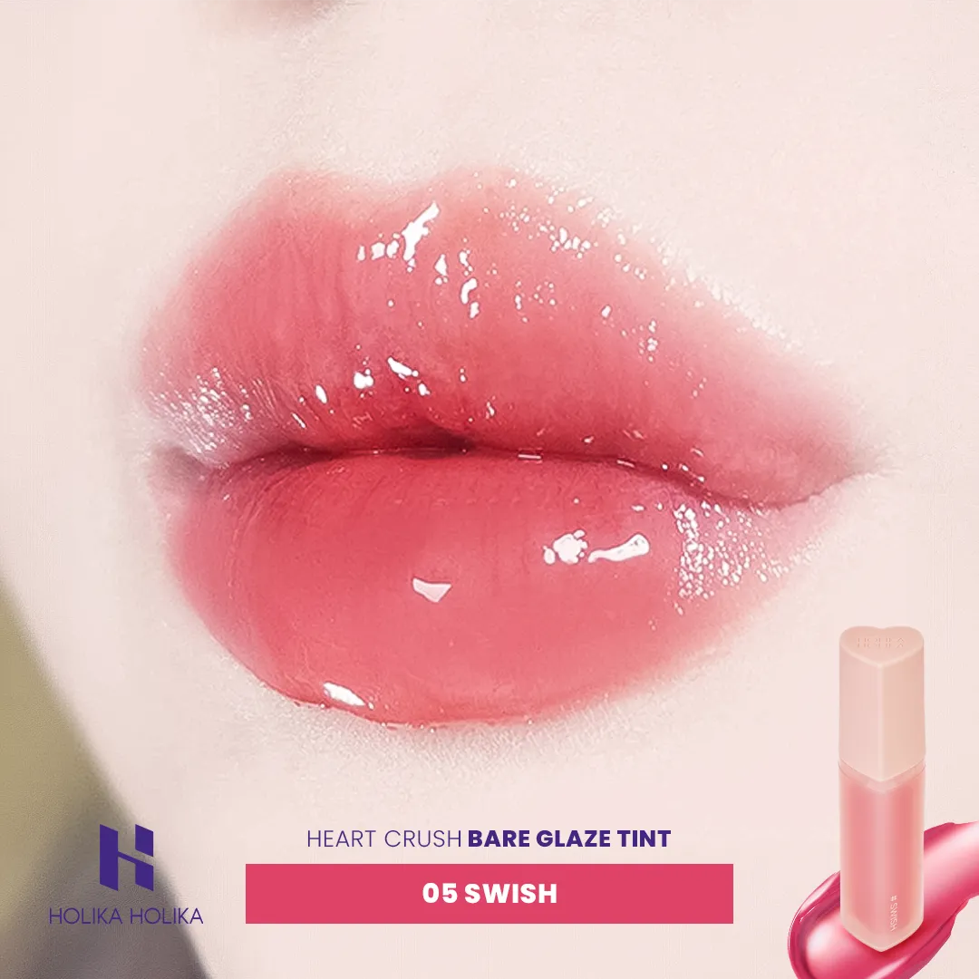 Heart Crush Bare Glaze Tint | Tinted Lip Glaze with Natural Stain