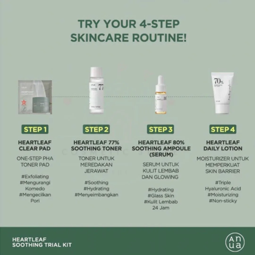 Heartleaf Soothing Trial Kit