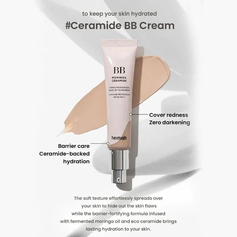 Heimish - Moringa Ceramide BB Cream SPF 30 PA   
